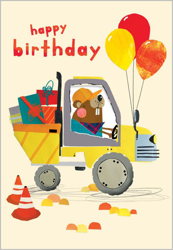 Picture of HAPPY BIRTHDAY TRUCK CARD